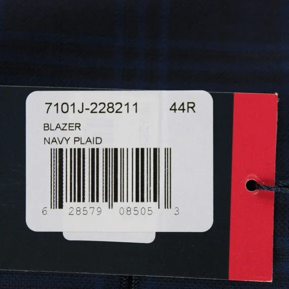 Cardinal of Canada NWT Wool Sport Coat Size 44R US In Blues Plaid